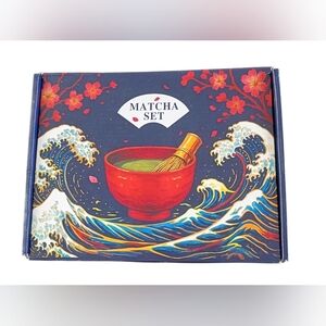 NEW In The Box Pink Ceramic Matcha Set